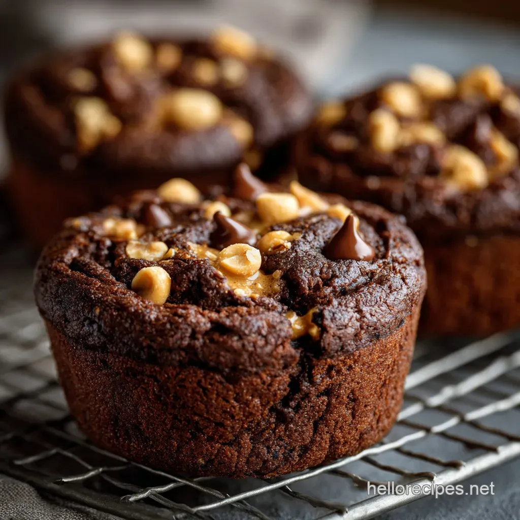 Power Muffins: Grain-Free Chocolate Peanut Butter Fuel for Sustained Energy